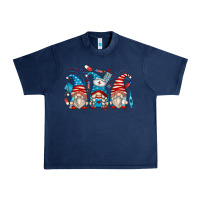 Navy american nurse gnomes Urban Heavy Tee - Zillion Design Studio