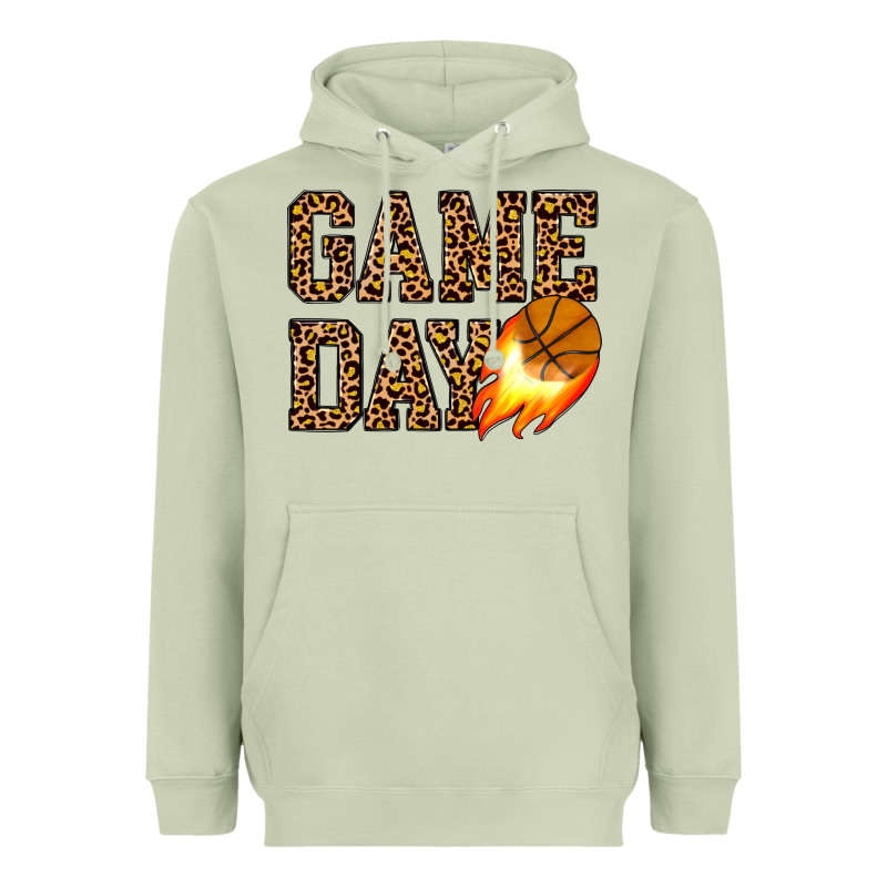 Game Day Basketball Heavyweight Hoodie by JahusDesignShop | Teevron