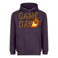 Plum game day basketball Heavyweight Hoodie - JahusDesignShop