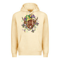 Pina Colada mardi gras cow Premium Hoodie - MaliasSmallBusiness