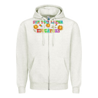 Oatmeal Heather see you later educators  libbey glass Zipper Hoodie - HRA Design Shop