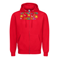 Red see you later educators  libbey glass Zipper Hoodie - HRA Design Shop