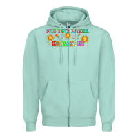 Seafoam see you later educators  libbey glass Zipper Hoodie - HRA Design Shop