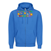 True Royal see you later educators  libbey glass Zipper Hoodie - HRA Design Shop