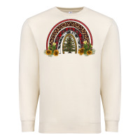 Sandshell rainbow tree Premium Sweatshirt - AdoDesignShop