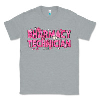 Heather Grey Breast Cancer Pharmacy Technician Classic Tee - texasbilliewilder