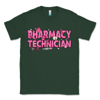 Sports Green Breast Cancer Pharmacy Technician Classic Tee - texasbilliewilder