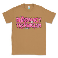 Toasted Coconut Breast Cancer Pharmacy Technician Classic Tee - texasbilliewilder
