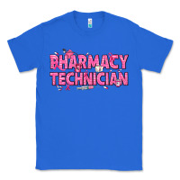True Royal Breast Cancer Pharmacy Technician Classic Tee - texasbilliewilder