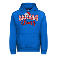 Cobalt Mama Claus Urban Hoodie - MaliasSmallBusiness