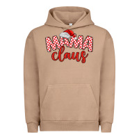Pigment Burro Mama Claus Urban Hoodie - MaliasSmallBusiness