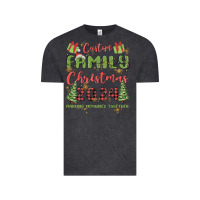 Vintage Black custom family christmas 2024 marking memories toge Vintage Tee - MaliasSmallBusiness
