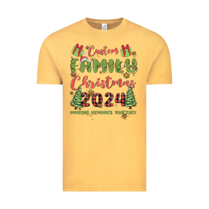 Custom Family Christmas 2024 Marking Memories Toge Vintage Tee by MaliasSmallBusiness | Teevron