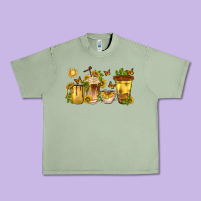 Urban Heavy Tee sunflower coffee cups