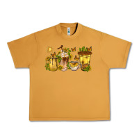 Peanut Butter sunflower coffee cups Urban Heavy Tee - texasbilliewilder
