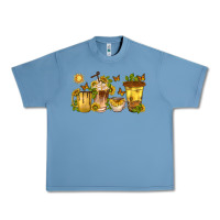Pebble Blue sunflower coffee cups Urban Heavy Tee - texasbilliewilder