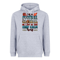 Heather Grey i'm a american football grandma we don't do that k Heavyweight Hoodie - Jasminsmagicworld