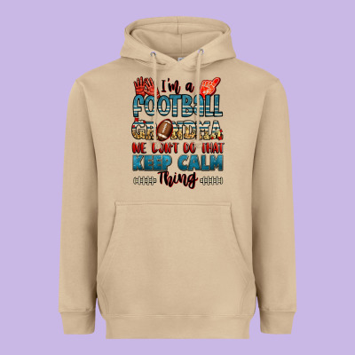 I'm A American Football Grandma We Don't Do That K Heavyweight Hoodie Designed By Jasminsmagicworld