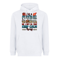 White i'm a american football grandma we don't do that k Heavyweight Hoodie - Jasminsmagicworld