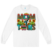 White mom of twins Long Sleeve Tee - Zillion Design Studio