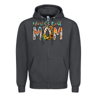 Smoke world is best mom Zipper Hoodie - RacoonDesign