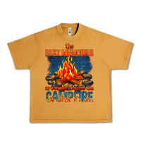 Peanut Butter the best memories are made around the campfire Urban Heavy Tee - texasbilliewilder