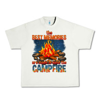 Pistachio the best memories are made around the campfire Urban Heavy Tee - texasbilliewilder