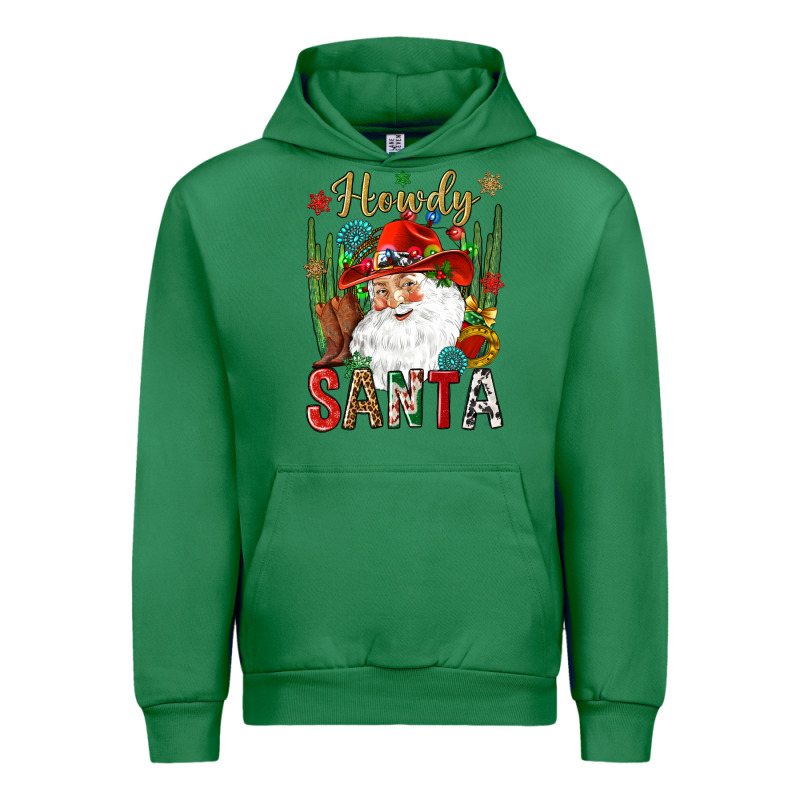 Howdy Santa Urban Hoodie by NancyCooperArtShop | Teevron