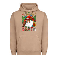 Pigment Burro Howdy Santa Urban Hoodie - NancyCooperArtShop
