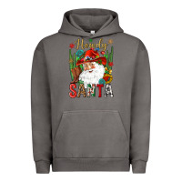 Pigment Tornado Howdy Santa Urban Hoodie - NancyCooperArtShop