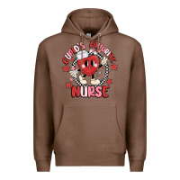 Chestnut cupids favorite nurse Premium Hoodie - MaliasSmallBusiness