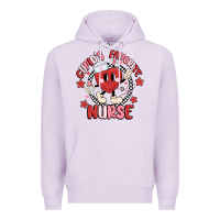Lilac cupids favorite nurse Premium Hoodie - MaliasSmallBusiness