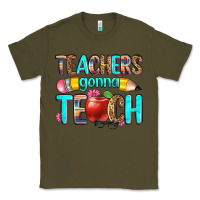 Army Green teachers gonna teach Classic Tee - Zillion Design Studio