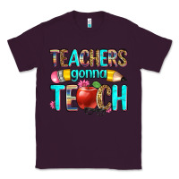 Plum teachers gonna teach Classic Tee - Zillion Design Studio