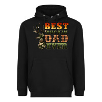 Black best buckin' dad ever Heavyweight Hoodie - Artiststas