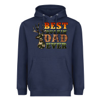 Navy best buckin' dad ever Heavyweight Hoodie - Artiststas