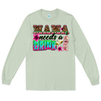 Matcha mama needs a drink Long Sleeve Tee - Zillion Design Studio