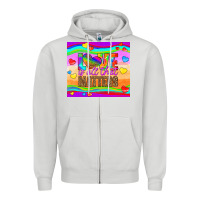 Dove Grey love is all that matters Zipper Hoodie - HRA Design Shop