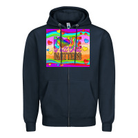 Navy love is all that matters Zipper Hoodie - HRA Design Shop