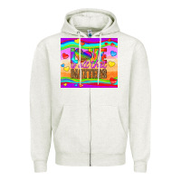 Oatmeal Heather love is all that matters Zipper Hoodie - HRA Design Shop