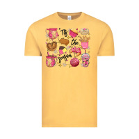 Vintage Mustard mexican christmas'tis the season Vintage Tee - MaliasSmallBusiness