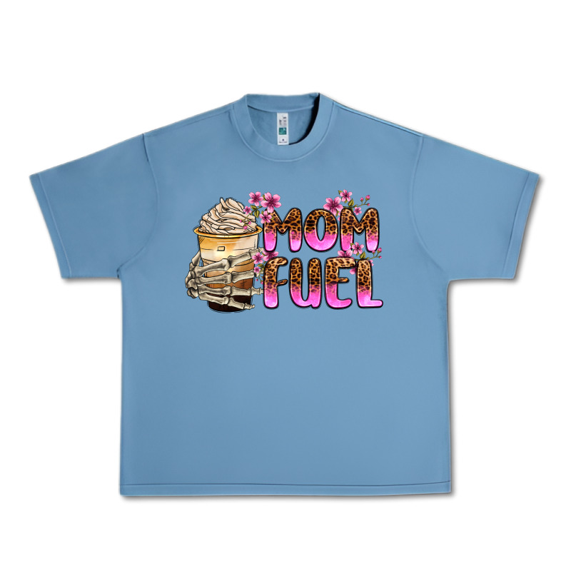 Mom Fuel Urban Heavy Tee by Zillion Design Studio | Teevron