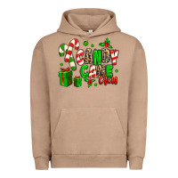 Pigment Burro Candy Cane Crew Urban Hoodie - MaliasSmallBusiness