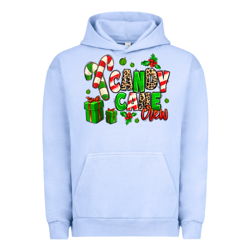 Candy Cane Crew Urban Hoodie by MaliasSmallBusiness | Teevron