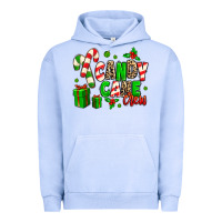 Pigment Grape Ice Candy Cane Crew Urban Hoodie - MaliasSmallBusiness