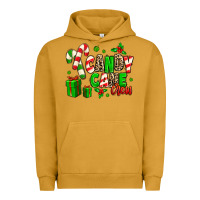 Pigment Peanut Butter Candy Cane Crew Urban Hoodie - MaliasSmallBusiness