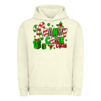 Pigment Pistachio Candy Cane Crew Urban Hoodie - MaliasSmallBusiness