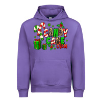 Tulip Candy Cane Crew Urban Hoodie - MaliasSmallBusiness