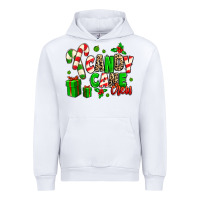 White Candy Cane Crew Urban Hoodie - MaliasSmallBusiness