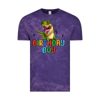 Cloud Purple birthday boy Vintage Tee - MaliasSmallBusiness